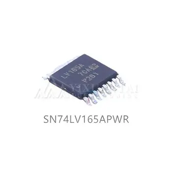 10 шт./лот SN74LV165APWR Сдвигающий регистр Одиночный 8-разрядный параллельный последовательному 16-контактному TSSOP Новый