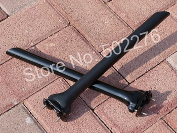 27,2 мм 31,6 мм Велосипедный подседельный штырь: UD 3K Полностью Углеродистый Матовый Глянцевый MTB Дорожный Подседельный штырь для горного велосипеда 350 мм