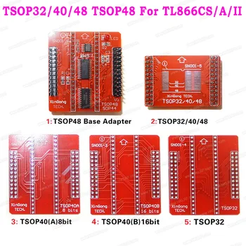 5шт Программирующие адаптеры TSOP32/40/48 TSOP48 Или Гнездо адаптера для программатора TL866CS TL866A TL866II Plus
