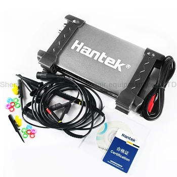 Hantek 6022BE Портативный Портативный компьютер USB Для хранения цифровых измерений, Виртуальный осциллограф, 2 канала, 20 МГц, Осциллограф