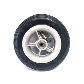 Внутренняя трубка пневматической шины 6 дюймов 6x1 1/4 колеса с алюминиевым ободом для газовых электрических скутеров, складной электровелосипед