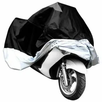Водонепроницаемый чехол для мотоцикла XXL, ветрозащитный, пылезащитный, УФ-защитный чехол для мотоцикла, зимнее хранение на улице, защита от снега и дождя