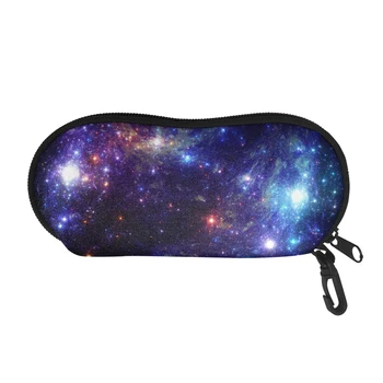 Волшебный дизайн Galaxy, портативная коробка для очков, Дорожный контейнер для солнцезащитных очков, Аксессуары, Гладкая сумка для переноски очков для взрослых