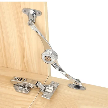Гидравлические петли с произвольной остановкой Дверцы кухонного шкафа Регулируемые петли для полировки Мебельная фурнитура для поднятия откидной створки