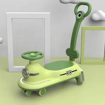 Детская твист-машина Yoyo Car Бесшумное универсальное колесо с защитой от опрокидывания и раскачивания Автомобиль Для взрослых Может кататься на детской машине Niuniu