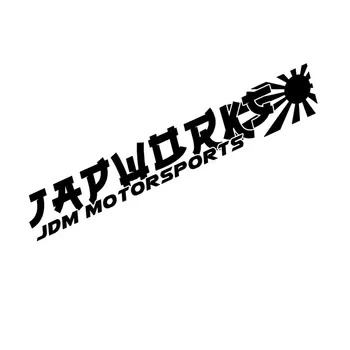 для Japworks JDM Motorsports Наклейка Баннер Наклейка на лобовое стекло