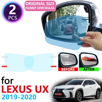 для Lexus UX 200 250h UX200 UX250h 2019 2020 2021 Полное Покрытие Зеркала Заднего Вида Противотуманные Пленки Непромокаемые Противотуманные Пленки Аксессуары