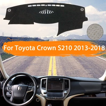 Для Toyota Crown Royal S210 2013 2014 2015 2016 2017 2018 Крышка Приборной панели Автомобиля Dashmat Защита от света Накладка Солнцезащитный Козырек Ковер