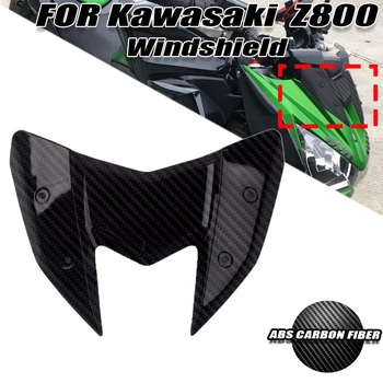 Для мотоцикла Kawasaki Ninja Z800 2013-2018, цветное лобовое стекло из углеродного волокна, Ветрозащитный экран, Совершенно Новый комплект ABS