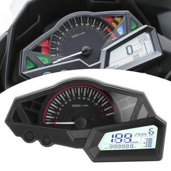 ЖК-дисплей мотоцикла Одометр скорость датчик расхода топлива 15000 об/мин Подходит для KAWASAKI NINJA 300/EX300/300SE 2013-2015