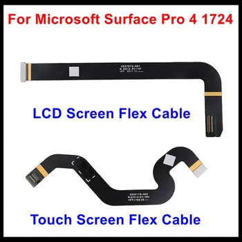 ЖК-дисплей с сенсорным экраном, гибкие кабельные разъемы X934118-002 X937072-001 для замены Microsoft Surface Pro4 Pro 4 1724