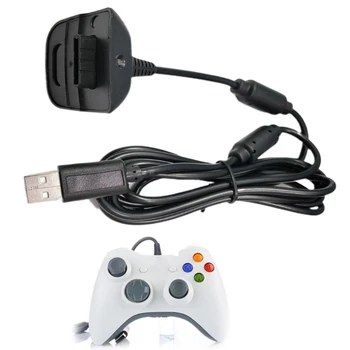 Зарядное устройство USB, кабель для быстрой зарядки, комплект проводов для беспроводного контроллера Box 360, зарядное устройство для консоли аккумулятора 