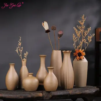 Керамические вазы JIA GUI LUO Настольная Ваза украшение гостиной украшение вазы для дома домашний декор ваза для цветов C005