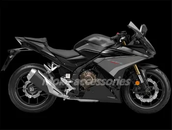 Комплект обтекателей для мотоциклов, подходящий для Cbr500R 2022-2023 Комплект кузова 22-23 Впрыска Abs Красный Ярко-черный
