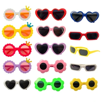 Милые солнцезащитные очки для домашних животных на весенне-летнюю вечеринку Kitten Eye Wear Funny Tools A0KF