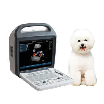 Недорогой портативный ветеринарный ультразвуковой сканер VET, полностью Цифровая ультразвуковая диагностическая система