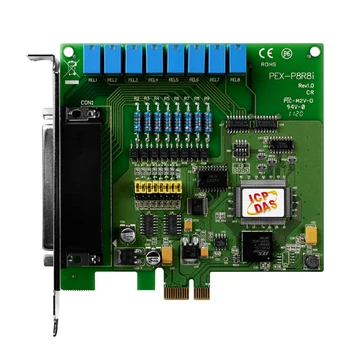 Новое оригинальное Точечное фото для высокоскоростной шины PCI-E PEX-P8R8i с 8-канальным изолированным цифровым входом и 8-канальным релейным выходом