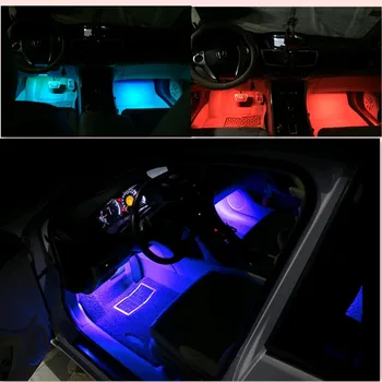 Новое светодиодное оформление салона автомобиля 2017 года для аксессуаров Volvo XC90 XC60 S90 S60 V70 S40 V40 V70 Jeep Renegade Wrangler JK Grand Ch
