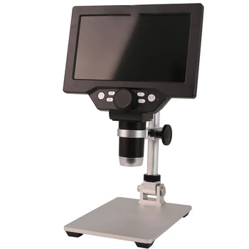 Портативная лупа 1200x Электронные микроскопы HD LCD Цифровой микроскоп