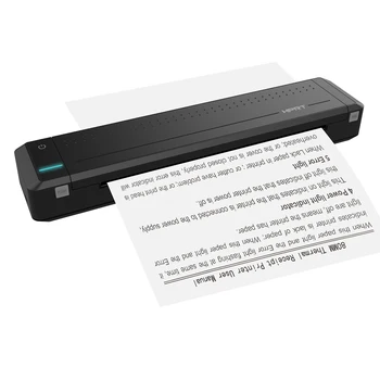 Портативный термотрансферный принтер HPRT MT800 A4 Беспроводной USB мобильный компьютерный принтер для печати без чернил PDF-файлов Принтеры с изображениями