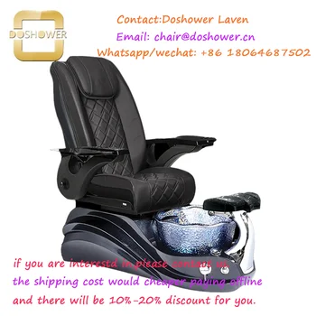 Профессиональное педикюрное спа-кресло с современным педикюрным креслом оптовый продавец роскошных черных педикюрных наборов