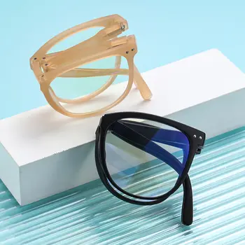 Сверхлегкие очки с пружинным шарниром, удобные для переноски, очки для дальнозоркости, Очки для чтения в оправе TR90, блокирующие синий свет.