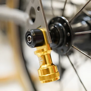 Складной велосипед Алюминиевый быстроразъемный удлинитель педали Доступен в 3 цветах ， Для складного велосипеда Brompton
