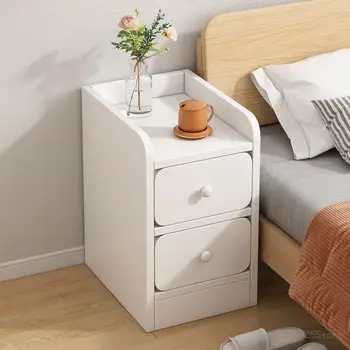 Современные прикроватные тумбочки, Узкие тумбочки для спальни, простая прикроватная тумбочка, прикроватный шкафчик для хранения, Узкая мини-мебель для спальни