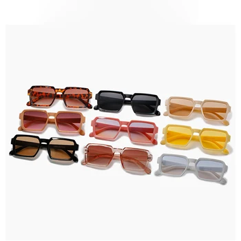 Солнцезащитные очки Polygon в винтажной оправе для женщин Солнцезащитные очки Мужские Солнцезащитные очки с полигональным дизайном Женские Геометрические UV400