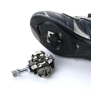 Стальной регулируемый комплект для педали велосипеда MTB, Самоблокирующаяся Сменная деталь, Зажим для педалей, Защитная накладка, Защитное оборудование