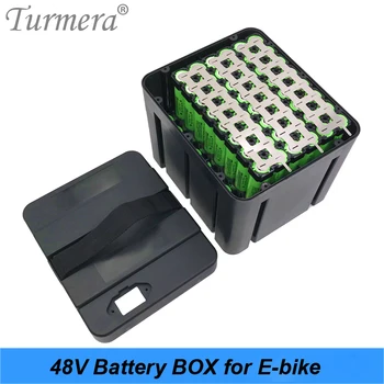 Чехол для литиевой батареи 1E-bike 3S8P 48V Для батарейного блока 18650 Включает держатель и полоску Никеля, предлагает Разместить 104 штуки ячейки Turmera