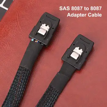 Шнур Mini SAS с широкой совместимостью Для передачи данных от SAS 8087 до SFF 8087, Компьютерный преобразователь, кабель для передачи шнура для офиса